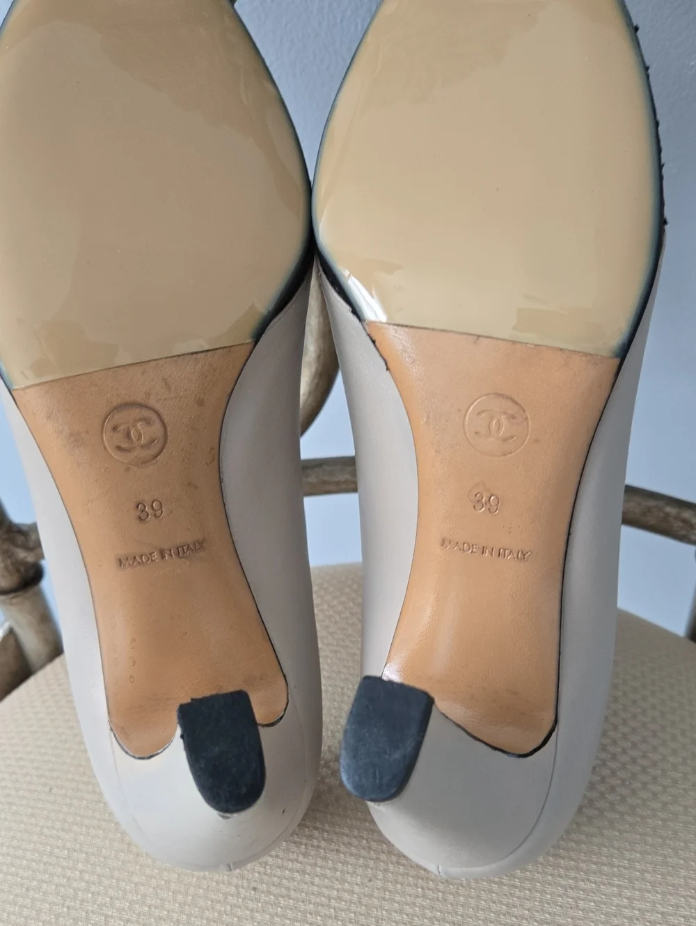Chanel Vintage Quilted Pattern 2003 Pumps, s9/IT 39